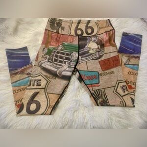 Route 66”Leggings size L